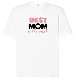 Футболка Оверсайз Базовий набір матусі Белый фото