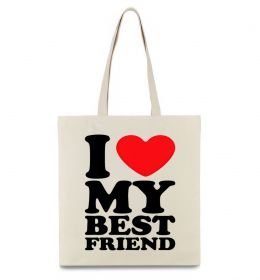 Еко-сумка I love my best friend