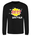 Свитшот The best brother Черный фото