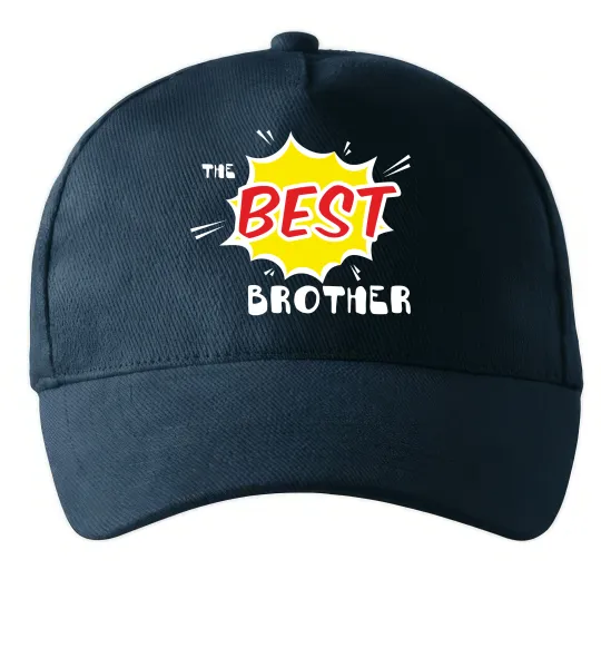 Кепка The best brother Темно-синий фото