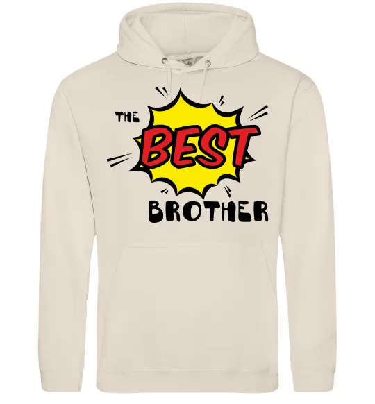 Мужская толстовка (худи) The best brother Таш фото