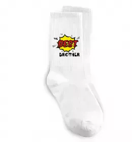 Носки The best brother Белый фото