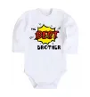 Детский боди The best brother Белый фото