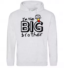 Мужская толстовка (худи) Best brother ever Черный фото