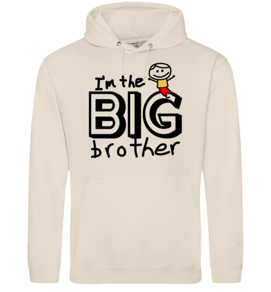 Мужская толстовка (худи) I'm the big brother Таш фото