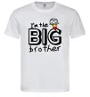 Мужская футболка I'm the big brother Белый фото