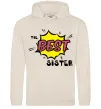Женская толстовка (худи) The best sister Таш фото
