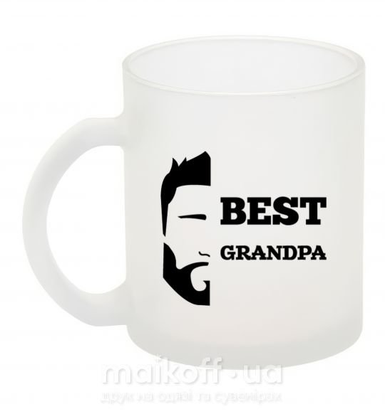 Чашка стеклянная Best grandpa Фроузен фото
