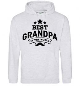 Мужская толстовка (худи) Best grandpa in the world
