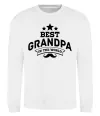 Свитшот Best grandpa in the world Белый Свитшот Best grandpa in the world Белый фото