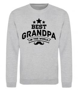 Світшот Best grandpa in the world Світшот Best grandpa in the world