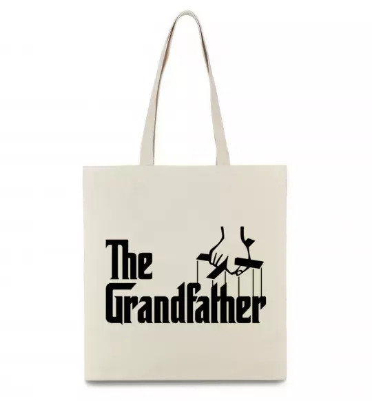 Еко-сумка The grandfather Бежевий фото