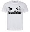 Мужская футболка The grandfather Белый фото