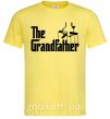 Мужская футболка The grandfather Лимонный фото