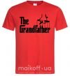 Чоловіча футболка The grandfather Червоний фото