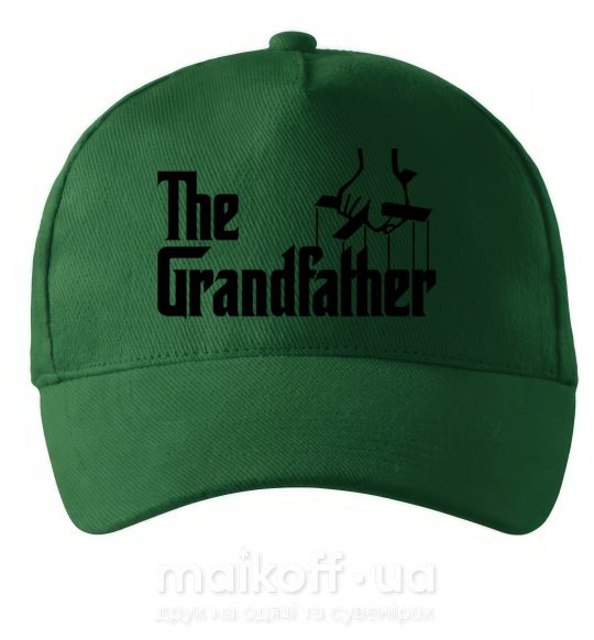 Кепка The grandfather Темно-зеленый фото