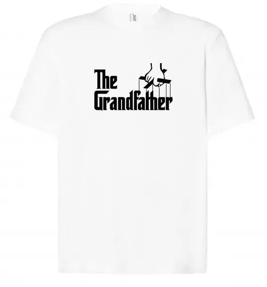 Футболка Оверсайз The grandfather Белый фото