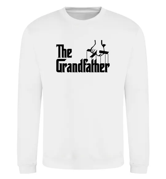 Світшот The grandfather Білий фото