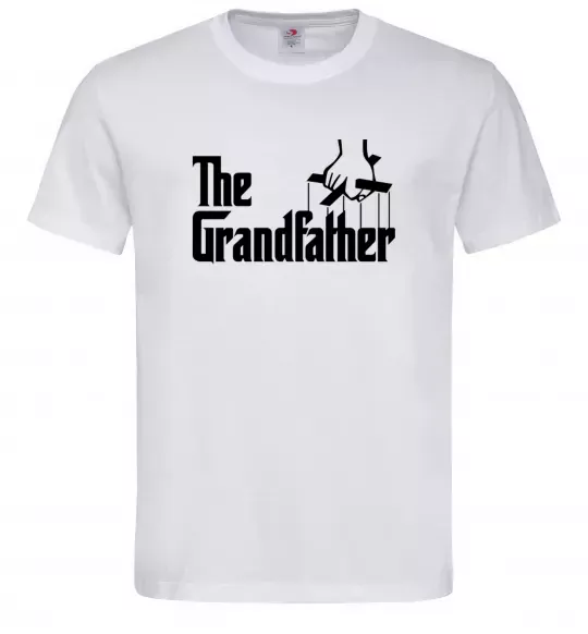 Мужская футболка The grandfather Белый фото