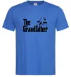 Мужская футболка The grandfather Ярко-синий Мужская футболка The grandfather Ярко-синий фото