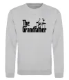 Свитшот The grandfather Серый меланж Свитшот The grandfather Серый меланж фото