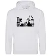 Чоловіча толстовка (худі) The grandfather Сірий меланж фото