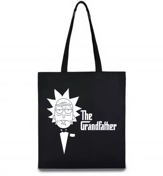 Эко-сумка The grandfather Rick Черный фото