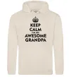 Чоловіча толстовка (худі) Keep calm i am an awesome grandpa Таш фото