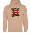 Чоловіча толстовка (худі) Super дідусь Пісочний фото