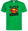 Мужская футболка Super дідусь Зеленый фото
