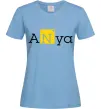Жіноча футболка Anya Блакитний Жіноча футболка Anya Блакитний фото