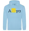 Жіноча толстовка (худі) Anya Блакитний Жіноча толстовка (худі) Anya Блакитний фото