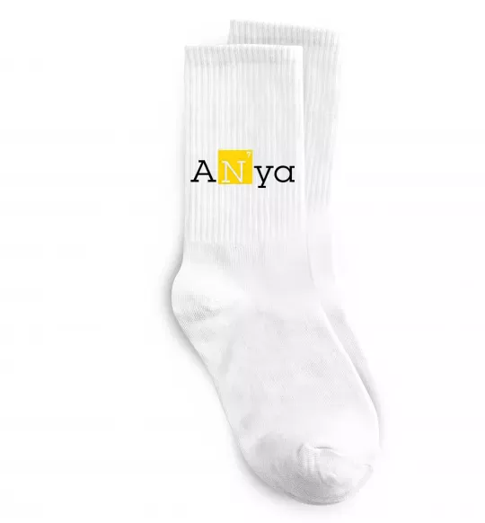 Шкарпетки Anya Білий фото