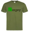 Чоловіча футболка Sergey Оливковий Чоловіча футболка Sergey Оливковий фото