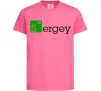 Дитяча футболка Sergey Яскраво-рожевий Дитяча футболка Sergey Яскраво-рожевий фото