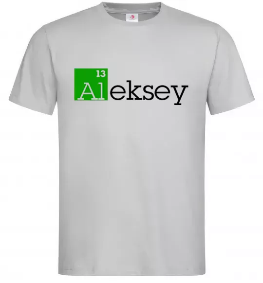 Чоловіча футболка Alexey Сірий фото