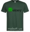 Мужская футболка Alexey Темно-зеленый фото