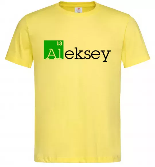 Чоловіча футболка Alexey Лимонний фото
