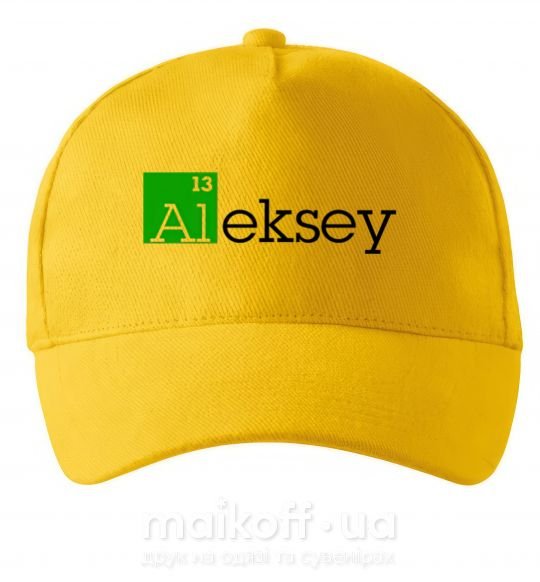 Кепка Alexey Сонячно жовтий фото
