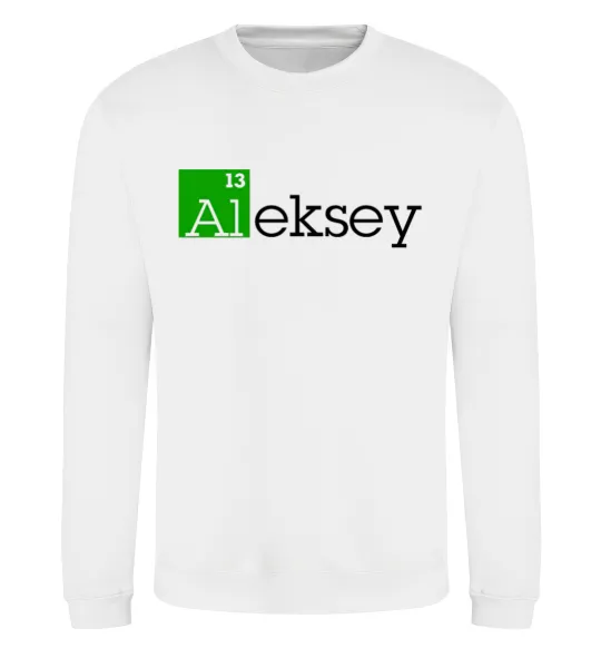 Свитшот Alexey Белый фото