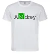 Чоловіча футболка Andrey Білий фото