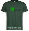 Чоловіча футболка Andrey Темно-зелений фото
