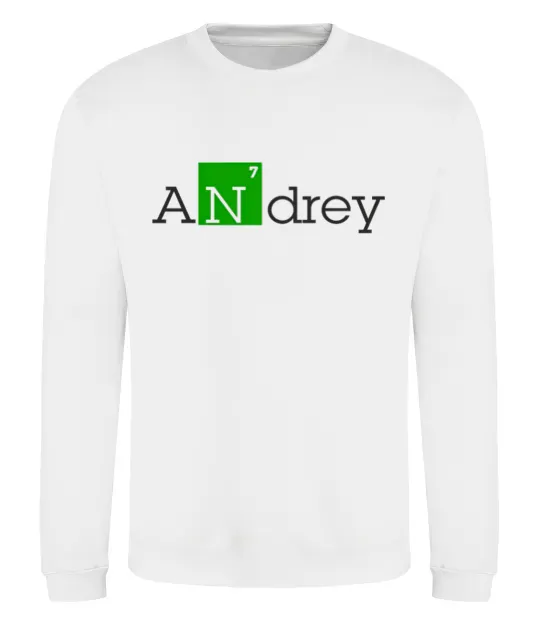 Світшот Andrey Білий фото