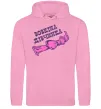 Жіноча толстовка (худі) Вовкіна дівчинка Рожевий фото