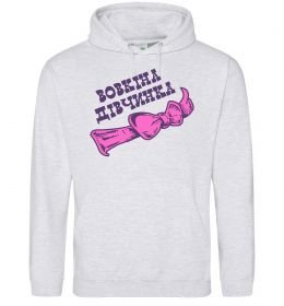 Женская толстовка (худи) Вовкіна дівчинка