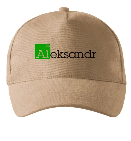 Кепка Aleksandr Песочный фото