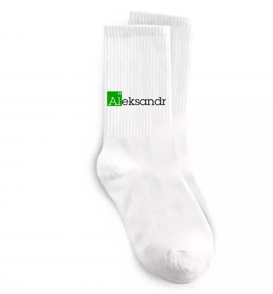 Шкарпетки Aleksandr Білий фото