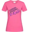 Жіноча футболка Сашкіна дівчинка бантик Яскраво-рожевий Жіноча футболка Сашкіна дівчинка бантик Яскраво-рожевий фото