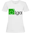 Женская футболка Olga Белый фото