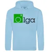 Жіноча толстовка (худі) Olga Блакитний фото